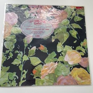 🍄 2/12$   Vintage Paper Wrap - Papier d'emballage - Gift Wrapping - Black